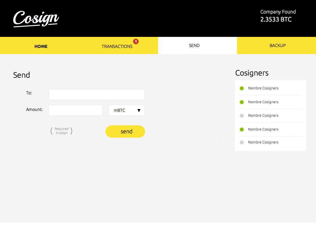 Cosigner