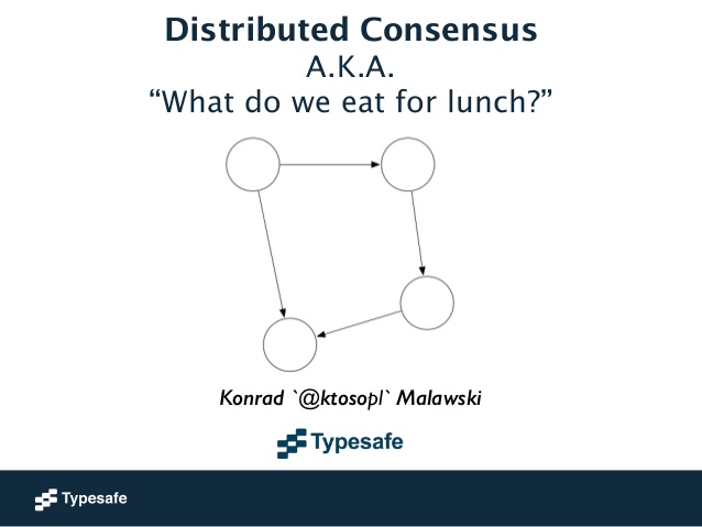 Distributed consensus
